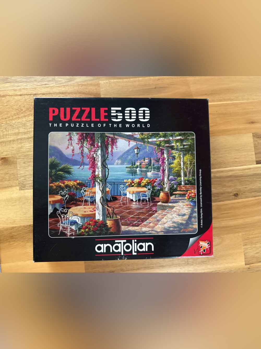 Anatolian 500 Piece Jigsaw Puzzle Wisteria Terrace